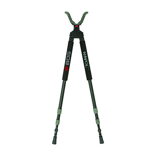 La serie Havoc di BOG™ offre supporto di tiro stabile e leggero, con gambe a bloccaggio rapido e yoke USR per 360 gradi di comfort. Ideale per cacciatori appassionati.