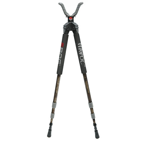 La serie Havoc di BOG™ offre un supporto di tiro stabile e leggero, ideale per situazioni di imboscata, con bloccaggi rapidi e yoke USR per comfort a 360 gradi.