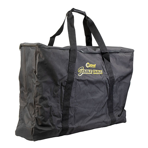 La borsa Caldwell Stable Table Carry Bag offre trasporto sicuro e comodo per il tuo Stable Table, con spallacci imbottiti, tessuto resistente e zip robusta.
