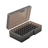 Organizza le tue munizioni con le scatole Frankford Arsenal Pistol Ammo Boxes #506. Trasparenti, in plastica e disponibili in vari colori e dimensioni. Scopri di più! 🔫📦