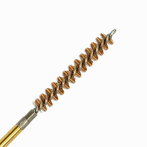Le spazzole in bronzo per canna Tipton sono essenziali per la pulizia delle armi, offrendo qualità superiore per ogni calibro con set di 3 per una manutenzione efficace.