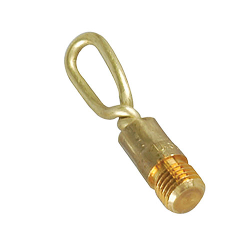 Il Tipton Solid Brass Slotted Tip è ideale per pulire la canna del fucile, compatibile con tutti i calibri, per un'applicazione efficace di solventi e oli.