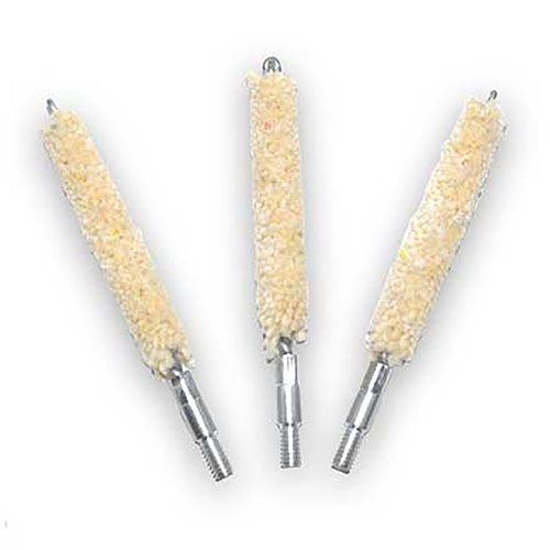 I Mop Bore Tipton in cotone 100% sono ultra-assorbenti, ideali per applicare solventi e lubrificanti nei tuoi bore e camere, perfetti per bores sporchi.