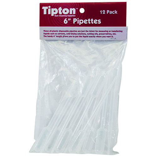 Le Pipette Tipton da 6