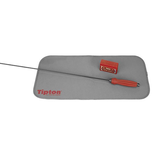 Il Tipton Maintenance Mat è ideale per la pulizia delle armi, protegge le finiture, assorbe oli e solventi, ed è facilmente arrotolabile e lavabile a mano.