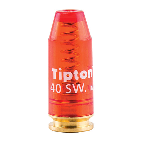 I Tipton Snap Caps per pistola 40 S&W proteggono il tuo arma evitando danni al percussore e sono ideali per regolare il grilletto e rilassare le molle.