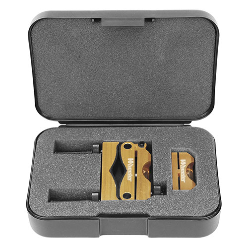 Il Wheeler Professional Retical Leveling System offre precisione e facilità nell'allineamento del mirino su qualsiasi arma, grazie alla sua costruzione in alluminio anodizzato e alla calibrazione di fabbrica.