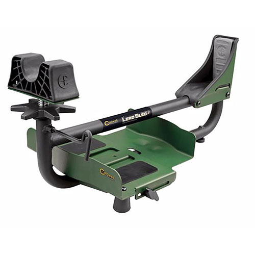 Il Caldwell Lead Sled® 3 riduce il rinculo fino al 95%, offre un supporto sicuro con superfici non danneggianti e tecnologia Shock Eliminator per la massima stabilità.