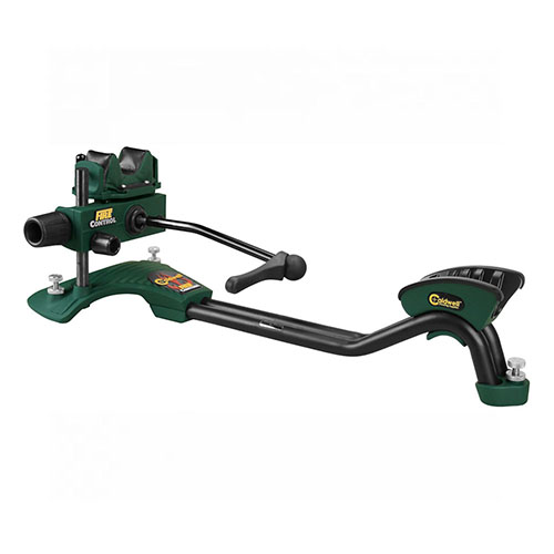 Il Caldwell Fire Control Front Rest offre stabilità massima e facilità di trasporto, con un design monopezzo e supporto posteriore non danneggiante.