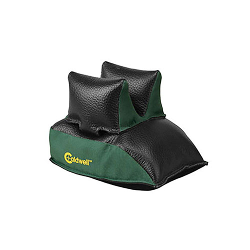 Le innovative Caldwell Universal Rear Shooting Bags, realizzate in pelle e poliestere, offrono stabilità e mantenimento della forma, compatibili con la maggior parte dei front rests.