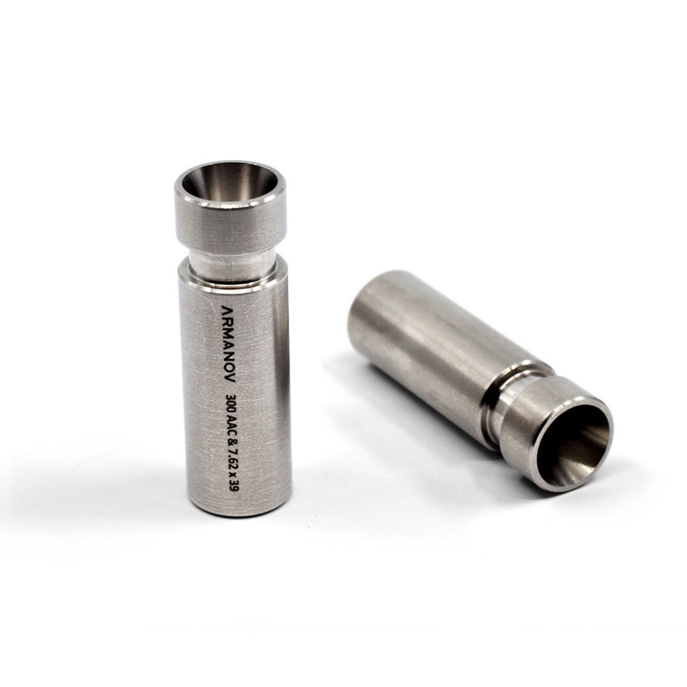 Il funnel ARMANOV per il sistema di misurazione della polvere Dillon è essenziale per ricaricare il 300 AAC Blackout e il 223 Remington, facile da cambiare e realizzato in acciaio inossidabile.