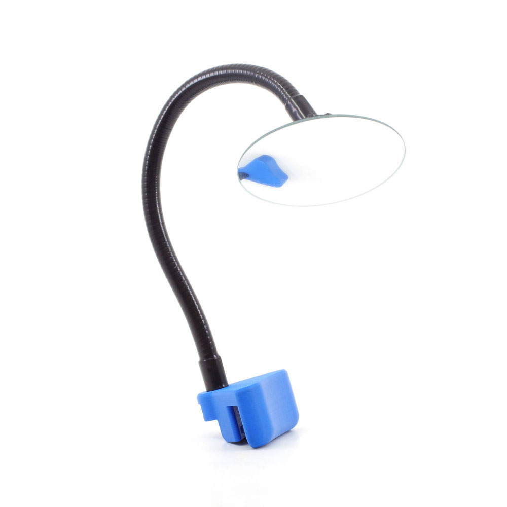 Il mirror ARMANOV per Dillon Case-feeder consente di controllare facilmente il livello delle munizioni senza sforzo, installazione rapida e senza attrezzi.