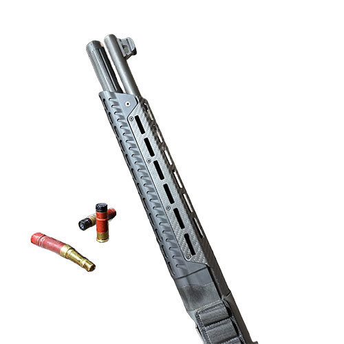 Il handguard Beretta A300/1301 di CHISEL MACHINING offre una robustezza eccezionale e un design in fibra di carbonio per una maggiore leggerezza e durata.