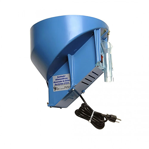 Il sistema di alimentazione elettrica Dillon Casefeeder SL 900 consente di caricare automaticamente fino a 80 bossoli, ottimizzando il processo di ricarica.