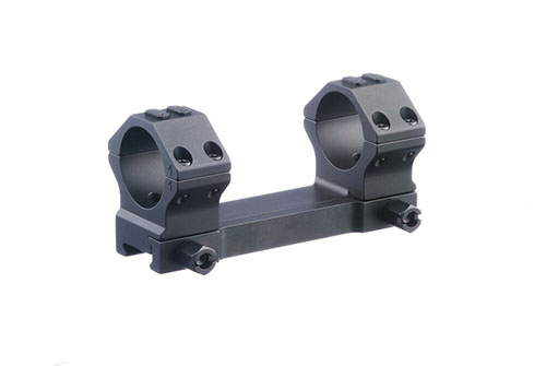 Montaggio sicuro e versatile per fucili a otturatore e piattaforme AR-10, con design modulare e costruzione in alluminio ad alta resistenza.