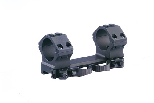 Compatibile con fucili a otturatore e piattaforme AR-10, montaggio sicuro con leve QD, design modulare e costruzione in alluminio ad alta resistenza.