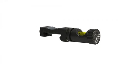 Correggi la tua posizione con l'adattatore ERATAC, che offre protezione robusta per il bubble level e montaggio ambidestro per un allineamento perfetto.