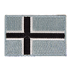 Aggiungi stile con la toppa Velcro ULFHEDNAR bandiera norvegese! 🇳🇴 Disponibile in rosso/bianco/blu e tan. Dimensioni: 4x6cm. Scopri di più e acquista ora!