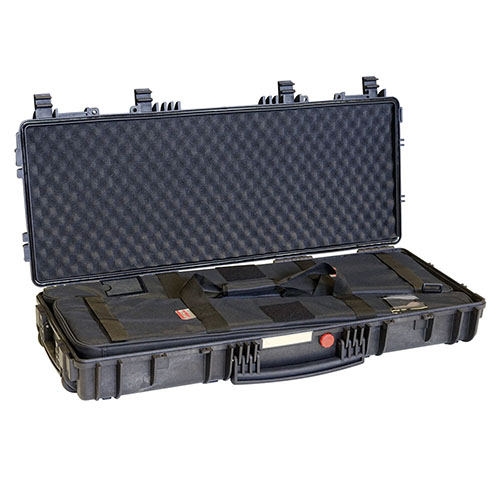 Il RED 9413 di Explorer Cases offre protezione indistruttibile, impermeabilità, maniglie ergonomiche e possibilità di personalizzazione per le tue armi.