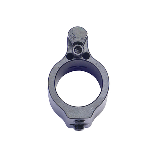 Il gasblock regolabile SCHMEISSER offre 20 posizioni, ridotto accumulo di carbonio e costruzione simmetrica per un canna free-floating, garantendo prestazioni ottimali.