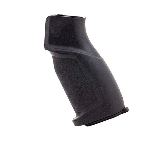 Il Breacher AR-15 Pistol Grip offre resistenza, superficie in gomma per una presa sicura, angolo ergonomico e scomparto impermeabile per piccoli oggetti.