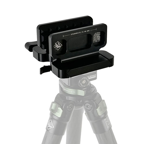 Sedia Treppiede Da Caccia - Leggera In Legno Con Seduta In Pelle, Nero/Fluo - Foto 13