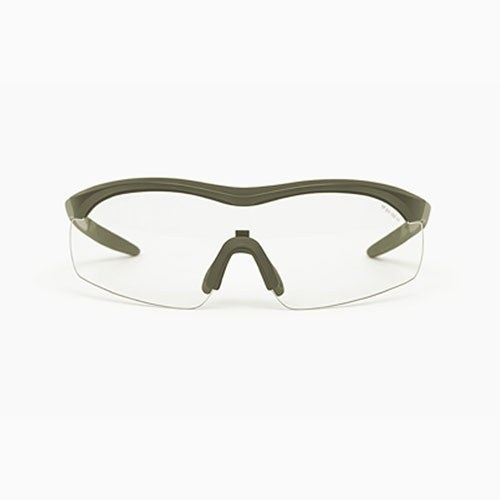 Gli occhiali balistici GTS offrono protezione sicura, visione chiara e comfort per ogni situazione di tiro, con lenti intercambiabili per diverse condizioni di luce.
