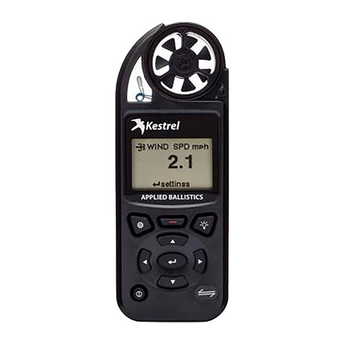 Il Kestrel 5700 Elite offre misurazioni precise con 15 parametri ambientali, Bluetooth LiNK, accesso alla libreria "Litz" e design compatto e resistente.