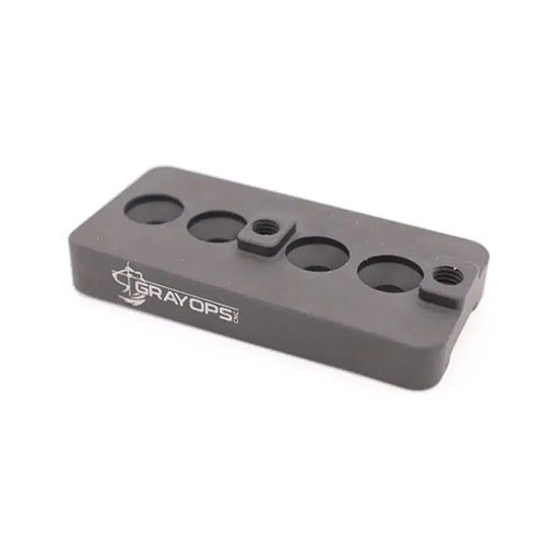 L'Adaptor Magnetospeed Angle consente al Bayonet MagnetoSpeed V3 di essere perfettamente parallelo al foro su calci e chassis angolati, con angoli duali di 5 e 2.5 gradi.