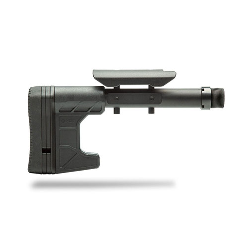 Il MDT Composite Carbine Stock è un calcio in polimero leggero e resistente, con regolazioni facili, M-Lok e 4 spessori LOP, compatibile con chassises LSS e AR-15.