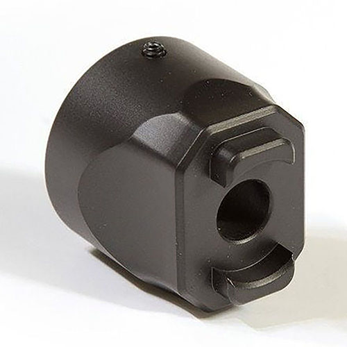 L'adattatore MDT XTN AR trasforma l'interfaccia del calcio XTN in un'interfaccia standard per tubo di buffer carabina AR, offrendo versatilità e compatibilità.