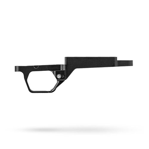 Aggiorna il tuo fucile Badger M5 con l'MDT Hunting Bottom Metal: design elegante, rilascio del caricatore integrato e hardware resistente alla corrosione per ogni avventura.