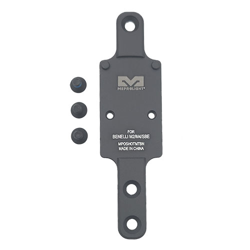 La piastra MPO PRO-DF, RED & RMR per fucili Benelli M2/M4/SBE offre un'installazione facile e una visibilità migliorata per un'accuratezza superiore.