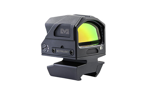 Il MCO PRO di MEPROLIGHT offre un anello di velocità 2/68 MOA con un design a 3 segmenti, garantendo precisione e rapidità di acquisizione del bersaglio.