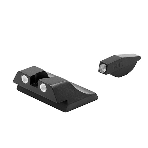 I mirini notturni auto-illuminati MEPROLIGHT® TRU-DOT® migliorano la precisione in condizioni di scarsa illuminazione, garantendo un aumento dell'85% nell'efficienza di tiro.