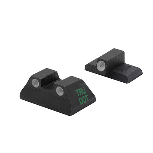 Le mire notturne auto-illuminate TRU-DOT® MEPROLIGHT migliorano la precisione di tiro in condizioni di scarsa luminosità, con un aumento dell'efficienza del 85%.
