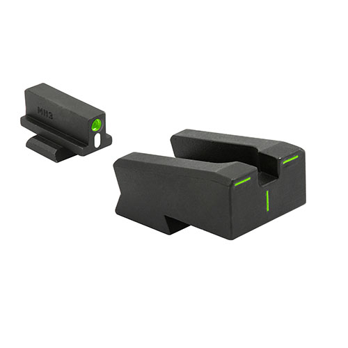 I mirini notturni auto-illuminati Meprolight® Tru-Dot® R4E migliorano la precisione di tiro in condizioni di scarsa illuminazione, garantendo un'ottima visibilità.