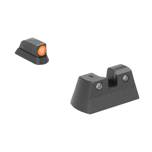 I mirini MEPRO HYPER-BRIGHT™ offrono visibilità eccellente in ogni condizione di luce, senza batterie, ultra resistenti e sempre pronti per 12 anni.