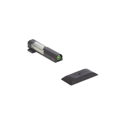 Il mirino Mepro FT Bullseye™ offre visibilità eccezionale con tritio e fibra ottica, resistenza agli urti e design leggero per un'aiming istintivo e veloce.