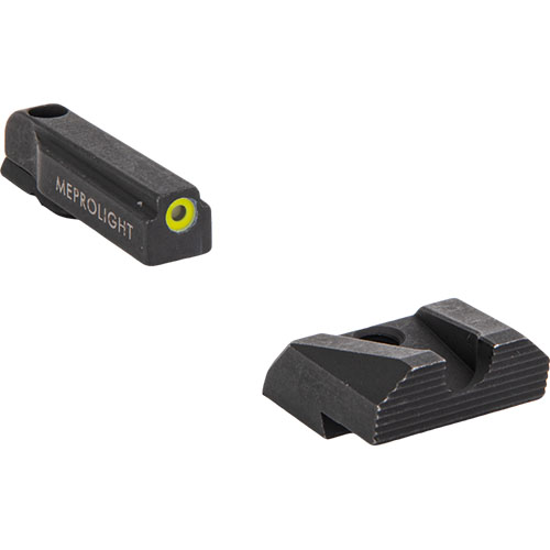 Il Mepro Evergreen™ offre un mirino illuminato super luminoso con LED, garantendo precisione sia di giorno che di notte, per 5 anni di utilizzo affidabile.