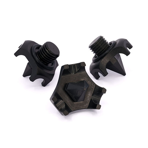 Le OBi Moccasins offrono stabilità superiore e presa in condizioni difficili, mantenendo un profilo basso e un peso minimo per il tuo treppiede.