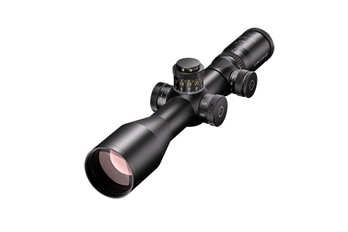 Il mirino 3–12x50 PM II offre un'ottima versatilità con ingrandimenti variabili, ottica di alta qualità e reticolo P4FL per precisione e prestazioni superiori.