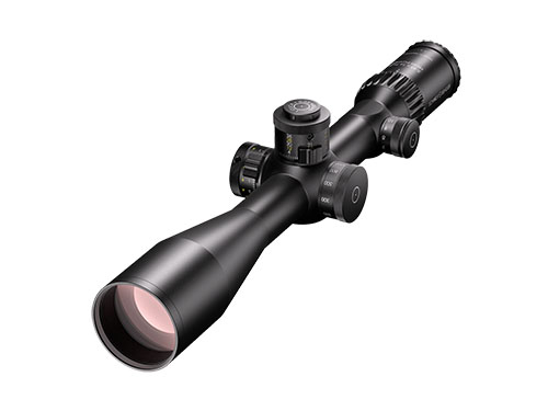 Il telescopio 5–45x56 PM II High Power offre un ingrandimento eccezionale, precisione millimetrica con 0,05 mrad e versatilità per ogni situazione di tiro.