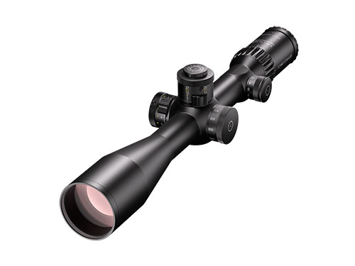 Il 5–45x56 PM II High Power offre un'ottica di precisione con ingrandimento variabile e tecnologia MTC, ideale per tiratori esperti e professionisti.