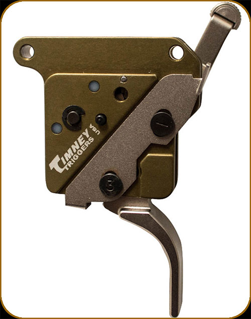 Il grilletto Timney Elite Hunter per Remington 700 offre un'installazione senza lavoro di armigeria, regolazione del peso e finiture in nickel o nero.