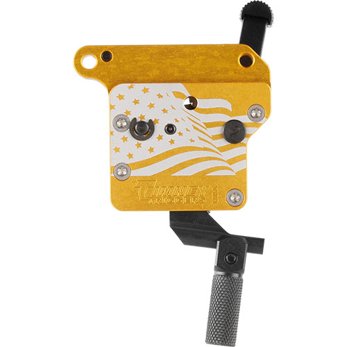 Il grilletto M700 Calvin Elite Pro a due stadi offre una trazione ultra-leggera e regolabile, progettato per tiratori competitivi e uso prolungato.