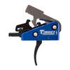 Scopri il grilletto Targa 2 Stage TIMNEY per AR-15: design curvo solido, peso di trazione 2+2lb, ideale per fucili semi-automatici Colt Mil-Spec.