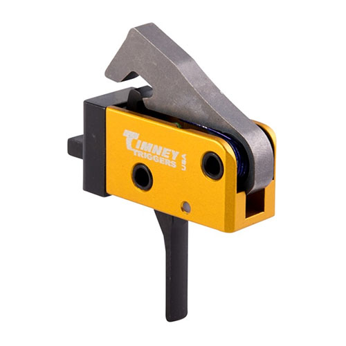 Scopri il grilletto Timney AR PCC: installazione facile, peso di trazione di 2.5-3lb, senza regolazioni e disponibile in diverse forme per una precisione migliorata.