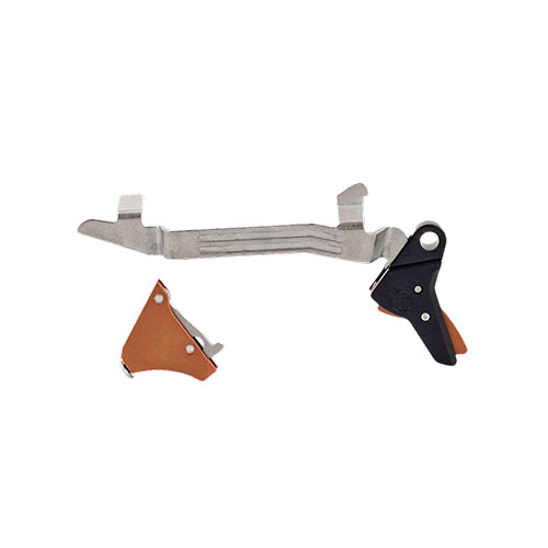 Il Timney Alpha Competition UBK per Glock Gen 3-4 offre un peso di trazione di 2.5-3 lbs, parti in acciaio inox e tool steel, per una maggiore affidabilità e fluidità.