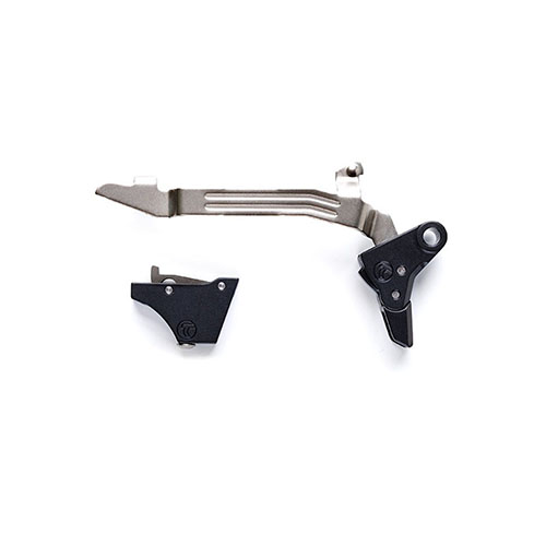 Il grilletto Timney Alpha Competition per Glock Gen 3-4 offre una trazione di 3 lb, installazione facile, e prestazioni costanti per competizioni.